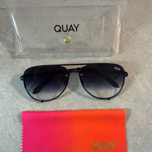 Quay Australia Black Sunglasses